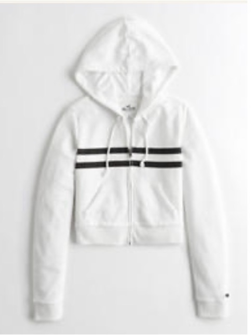 Ultra Crop Full-Zip Hoodie